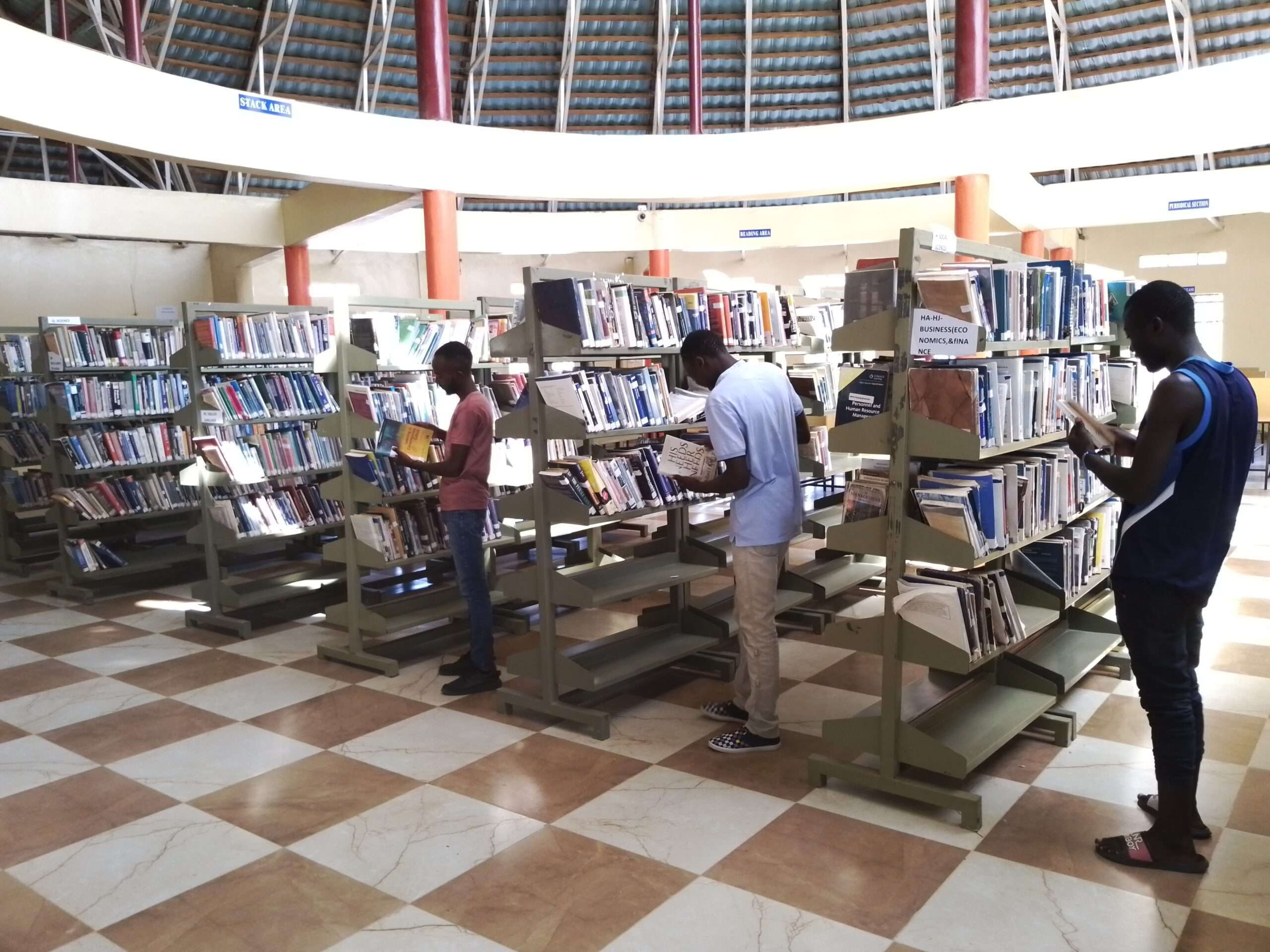 Turkana University College Library (Inside)