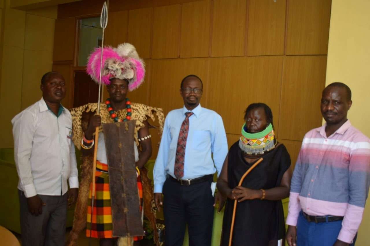 Cultural presentation at the College